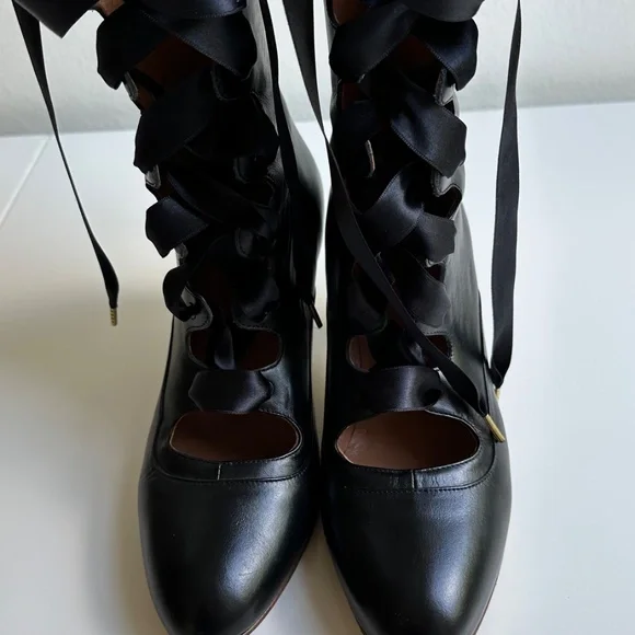 American Duchess Original Tango Boots 8 1/2 Great Condition - Picture 3 of 10